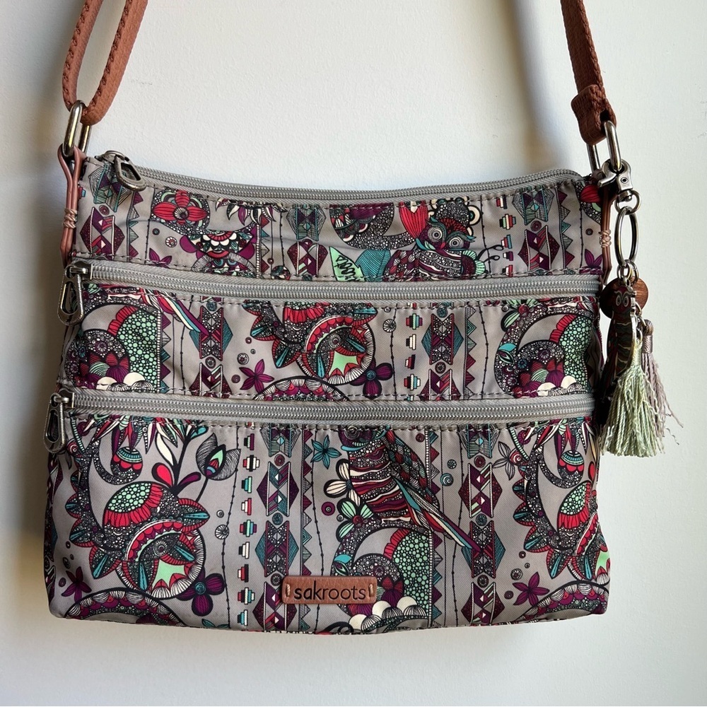 Sak Roots Artistic Patterned Crossbody Bag - Picture 7 of 13